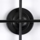 GloboStar® PIPING 00667 Vintage Επιτοίχιο Φωτιστικό Πολύφωτο 12 x E27 IP20 Μαύρο Μέταλλο - Μ78.5 x Π9.5 x Υ64cm GloboStar® PIPING 00667 Vintage Επιτοίχιο Φωτιστικό Πολύφωτο 12 x E27 IP20 Μαύρο Μέταλλο - Μ78.5 x Π9.5 x Υ64cm