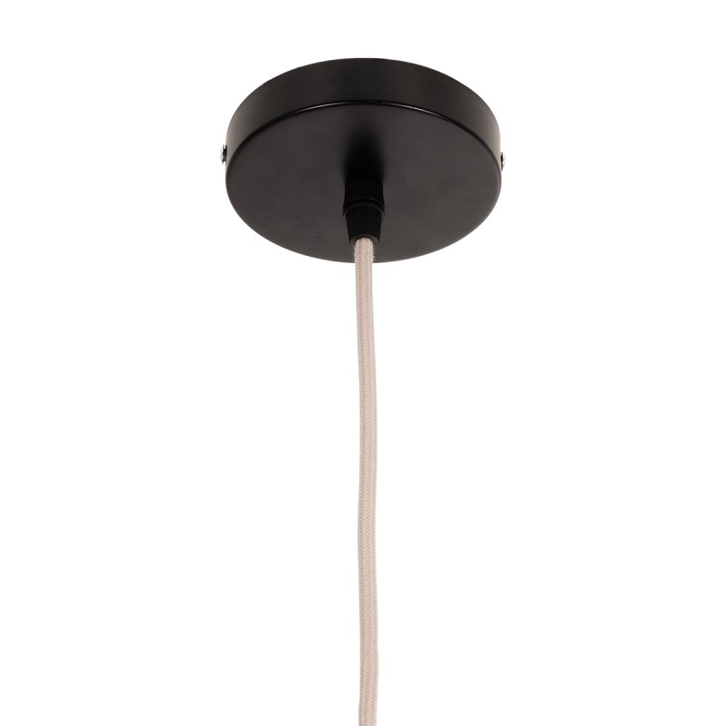 GLOBOSTAR® MEXICO 00719 Boho Κρεμαστό Φωτιστικό Οροφής με Ντουί 1 x E27 AC 220-240V IP20 - Μπεζ - Μ65 x Π46 x Υ30cm