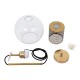 GloboStar® AVERY 00739 Μοντέρνο Κρεμαστό Φωτιστικό Μπάλα Μονόφωτο 1 x E27 IP20 Διάφανο Γυαλί με Χρυσό Μέταλλο - Μ18 x Π18 x Υ38cm GloboStar® AVERY 00739 Μοντέρνο Κρεμαστό Φωτιστικό Μπάλα Μονόφωτο 1 x E27 IP20 Διάφανο Γυαλί με Χρυσό Μέταλλο - Μ18 x Π18 x Υ38cm