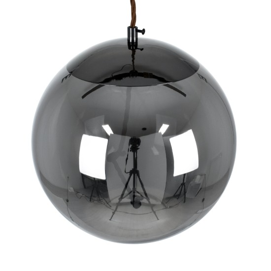 GloboStar® ΑΧΤΟΝ 00749 Μοντέρνο Κρεμαστό Φωτιστικό Μπάλα LED 7W 500 lm 180° AC 100-240V IP20 Θερμό Λευκό 2700K Μαύρο Γυαλί με Μαύρο Μέταλλο - Μ30 x Π30 x Υ30cm - 2 Xρόνια Εγγύηση GloboStar® ΑΧΤΟΝ 00749 Μοντέρνο Κρεμαστό Φωτιστικό Μπάλα LED 7W 500 lm 180° AC 100-240V IP20 Θερμό Λευκό 2700K Μαύρο Γυαλί με Μαύρο Μέταλλο - Μ30 x Π30 x Υ30cm - 2 Xρόνια Εγγύηση
