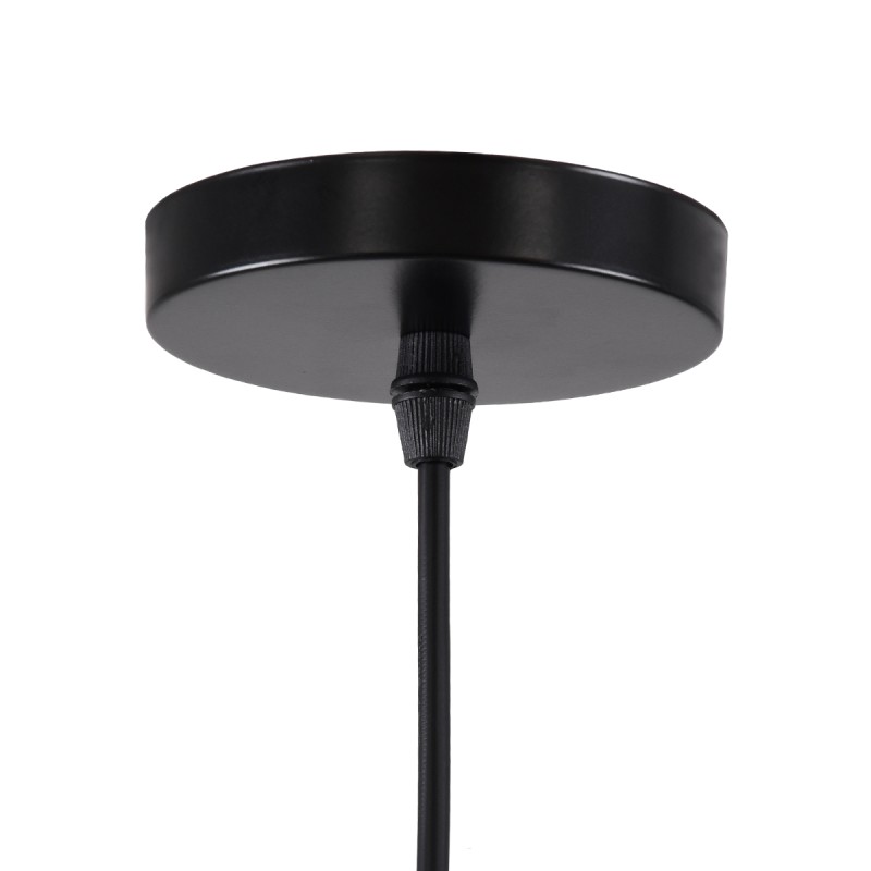 GLOBOSTAR® LIBRARY 00768 Vintage Κρεμαστό Φωτιστικό Οροφής με Ντουί 1 x E27 AC 220-240V IP20 - Πράσινο & Χρυσό - Μ18 x Π18 x Υ18cm