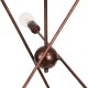 GloboStar® ZANE 00785 Μοντέρνο Φωτιστικό Οροφής Πλέγμα Πολύφωτο 6 x E27 IP20 Χάλκινο Μέταλλο - Μ70 x Π70 x Υ100cm GloboStar® ZANE 00785 Μοντέρνο Φωτιστικό Οροφής Πλέγμα Πολύφωτο 6 x E27 IP20 Χάλκινο Μέταλλο - Μ70 x Π70 x Υ100cm