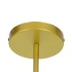 GloboStar® ZANE 00786 Μοντέρνο Φωτιστικό Οροφής Πλέγμα Πολύφωτο 6 x E27 IP20 Χρυσό Μέταλλο - Μ70 x Π70 x Υ100cm GloboStar® ZANE 00786 Μοντέρνο Φωτιστικό Οροφής Πλέγμα Πολύφωτο 6 x E27 IP20 Χρυσό Μέταλλο - Μ70 x Π70 x Υ100cm