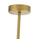 GloboStar® DRIZZLE 00922 Μοντέρνο Φωτιστικό Οροφής Μπάλα Μονόφωτο 1 x E27 IP20 Χρυσό Μέταλλο με Λευκό Γυαλί - Μ15 x Π15 x Υ70cm GloboStar® DRIZZLE 00922 Μοντέρνο Φωτιστικό Οροφής Μπάλα Μονόφωτο 1 x E27 IP20 Χρυσό Μέταλλο με Λευκό Γυαλί - Μ15 x Π15 x Υ70cm