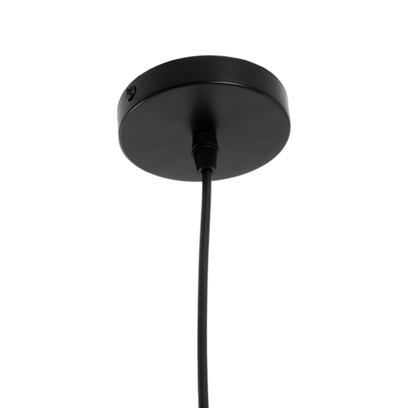 GloboStar® JAVER 00934 Vintage Κρεμαστό Φωτιστικό Καμπάνα Μονόφωτο 1 x E27 IP20 Διάφανο Γυαλί με Χάλκινο Μέταλλο - Μ14.5 x Π14.5 x Υ28cm