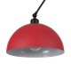 GloboStar® LOTUS 00938 Μοντέρνο Φωτιστικό Οροφής Καμπάνα Μονόφωτο 1 x E27 IP20 Κόκκινο, Μαύρο & Λευκό Μέταλλο - Μ30 x Π30 x Υ21cm GloboStar® LOTUS 00938 Μοντέρνο Φωτιστικό Οροφής Καμπάνα Μονόφωτο 1 x E27 IP20 Κόκκινο, Μαύρο & Λευκό Μέταλλο - Μ30 x Π30 x Υ21cm