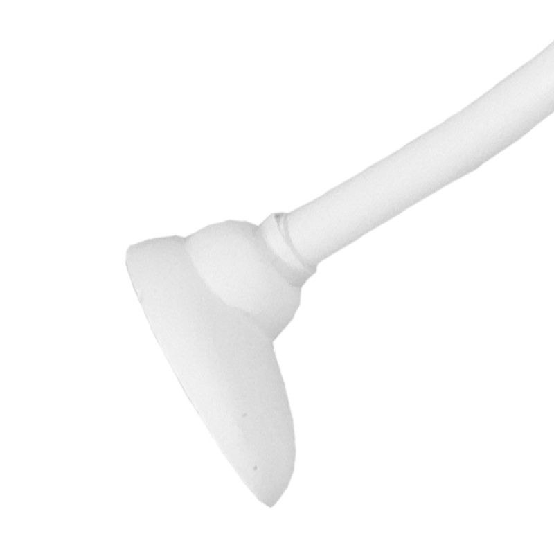 GloboStar® LITTLE MAN 00981 Μοντέρνο Κρεμαστό Φωτιστικό Φιγούρα Τρίφωτο 3 x E27 IP20 Λευκό Μέταλλο - Μ70 x Π10 x Υ105cm