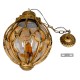 GloboStar® ETOILE 00987 Vintage Κρεμαστό Φωτιστικό Μπάλα Μονόφωτο 1 x E27 IP20 Μπρούτζινο & Χρυσό Μέταλλο με Μελί Γυαλί - Μ28 x Π28 x Y38cm GloboStar® ETOILE 00987 Vintage Κρεμαστό Φωτιστικό Μπάλα Μονόφωτο 1 x E27 IP20 Μπρούτζινο & Χρυσό Μέταλλο με Μελί Γυαλί - Μ28 x Π28 x Y38cm