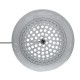 GloboStar® PRAGUE 00990 Μοντέρνο Επιδαπέδιο Φωτιστικό Μονόφωτο 1 x E27 IP20 Ασημί Αλουμίνιο με Μαύρο Μάρμαρο - Μ210 x Π45 x Υ220cm