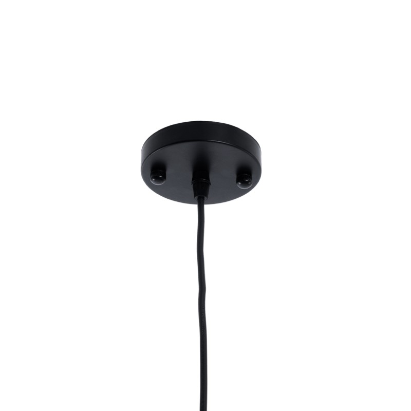 GLOBOSTAR® BINGLEY 01075 Vintage Κρεμαστό Φωτιστικό Οροφής με Ντουί 1 x E27 AC 220-240V IP20 - Διάφανο & Χρυσό - Μ24.5 x Π24.5 x Υ15cm