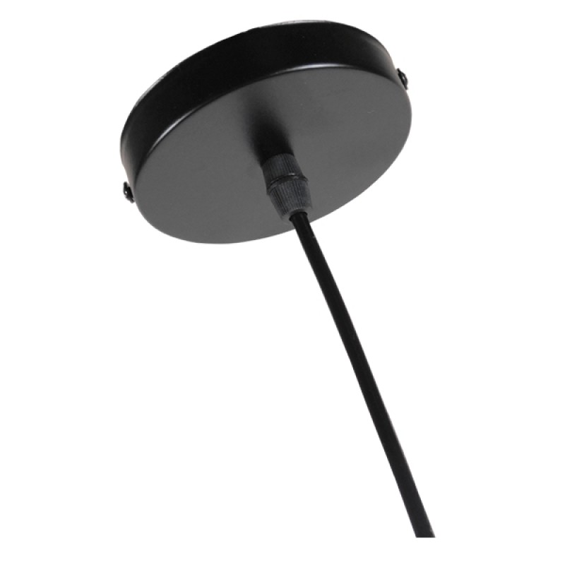 GloboStar® LIBBY 01095-1 Παιδικό Κρεμαστό Φωτιστικό Ανάρτηση Μονόφωτο 1 x E27 IP20 Κόκκινο Μέταλλο - Μ28 x Π28 x Υ16cm