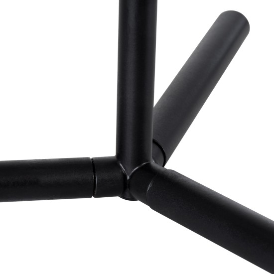 GloboStar® ELFIS 01100 Μοντέρνο Επιτραπέζιο Φωτιστικό Πορτατίφ Μονόφωτο 1 x E27 IP20 Μαύρο Μέταλλο με Λευκό Γυαλί - Μ22 x Π27 x Υ41cm GloboStar® ELFIS 01100 Μοντέρνο Επιτραπέζιο Φωτιστικό Πορτατίφ Μονόφωτο 1 x E27 Λευκή Γυάλινη Μπάλα με Μεταλλικό Μαύρο Σώμα Φ15 x Υ41cm