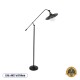 GloboStar® WYNGE 01101 Vintage Επιδαπέδιο Φωτιστικό Μονόφωτο 1 x E27 IP20 Μαύρο & Χρυσό Μέταλλο - Μ95 x Π27 x Υ174cm GloboStar® WYNGE 01101 Vintage Επιδαπέδιο Φωτιστικό Μονόφωτο 1 x E27 IP20 Μαύρο & Χρυσό Μέταλλο - Μ95 x Π27 x Υ174cm