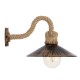 GLOBOSTAR® BRASSO 01132 Vintage Φωτιστικό Τοίχου - Απλίκα με Ντουί 1 x E27 AC 220-240V IP20 - Μπεζ & Χάλκινο Εφέ Σκουριάς - Μ38 x Π26.7 x Υ22cm GLOBOSTAR® BRASSO 01132 Vintage Φωτιστικό Τοίχου - Απλίκα με Ντουί 1 x E27 AC 220-240V IP20 - Μπεζ & Χάλκινο Εφέ Σκουριάς - Μ38 x Π26.7 x Υ22cm