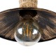 GLOBOSTAR® BRASSO 01132 Vintage Φωτιστικό Τοίχου - Απλίκα με Ντουί 1 x E27 AC 220-240V IP20 - Μπεζ & Χάλκινο Εφέ Σκουριάς - Μ38 x Π26.7 x Υ22cm GLOBOSTAR® BRASSO 01132 Vintage Φωτιστικό Τοίχου - Απλίκα με Ντουί 1 x E27 AC 220-240V IP20 - Μπεζ & Χάλκινο Εφέ Σκουριάς - Μ38 x Π26.7 x Υ22cm