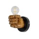 GloboStar® FIST 01138 Μοντέρνο Επιτοίχιο Φωτιστικό Απλίκα Μονόφωτο 1 x E27 IP20 Καφέ Γύψο - Μ15 x Π10 x Υ10cm GloboStar® FIST 01138 Μοντέρνο Επιτοίχιο Φωτιστικό Απλίκα Μονόφωτο 1 x E27 IP20 Καφέ Γύψο - Μ15 x Π10 x Υ10cm