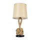 GloboStar® MONKEY FIST 01162 Vintage Επιτραπέζιο Φωτιστικό Πορτατίφ Μονόφωτο 1 x E27 IP20 Μπεζ Σχοινί με Μπεζ Ύφασμα - Μ27 x Π27 x Υ58cm GloboStar® MONKEY FIST 01162 Vintage Επιτραπέζιο Φωτιστικό Πορτατίφ Μονόφωτο 1 x E27 με Μπεζ Σχοινί και Καπέλο Φ27 x Υ58cm
