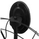 GloboStar® FAN 01163 Vintage Επιτοίχιο Φωτιστικό Απλίκα Πολύφωτο 5 x E27 IP20 Μαύρο Μέταλλο - Μ22 x Π46 x Υ46cm GloboStar® FAN 01163 Vintage Επιτοίχιο Φωτιστικό Απλίκα Πολύφωτο 5 x E27 IP20 Μαύρο Μέταλλο - Μ22 x Π46 x Υ46cm
