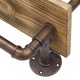 GloboStar® ENIMAS 01217 Vintage Επιτοίχιο Φωτιστικό Απλίκα Δίφωτο 2 x E27 IP20 Χάλκινο Μέταλλο με Μπεζ Ξύλο - Μ65 x Π23 x Υ76cm GloboStar® ENIMAS 01217 Vintage Επιτοίχιο Φωτιστικό Απλίκα Δίφωτο 2 x E27 IP20 Χάλκινο Μέταλλο με Μπεζ Ξύλο - Μ65 x Π23 x Υ76cm