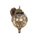 GloboStar® ETOILE 01227 Vintage Επιτοίχιο Φωτιστικό Απλίκα Μονόφωτο 1 x E27 IP20 Καφέ & Χρυσό Μέταλλο με Μελί Γυαλί - Φ18 x Υ27cm GloboStar® ETOILE 01227 Vintage Επιτοίχιο Φωτιστικό Απλίκα Μονόφωτο 1 x E27 IP20 Καφέ & Χρυσό Μέταλλο με Μελί Γυαλί - Φ18 x Υ27cm