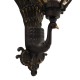 GloboStar® CORNELIA 01250 Vintage Επιτοίχιο Φωτιστικό Απλίκα Μονόφωτο 1 x E27 IP20 Καφέ & Χρυσό Μέταλλο με Μελί Γυαλί - Μ20 x Π32 x Υ55cm GloboStar® CORNELIA 01250 Vintage Επιτοίχιο Φωτιστικό Απλίκα Μονόφωτο 1 x E27 IP20 Καφέ & Χρυσό Μέταλλο με Μελί Γυαλί - Μ20 x Π32 x Υ55cm
