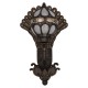 GloboStar® CORNELIA 01250 Vintage Επιτοίχιο Φωτιστικό Απλίκα Μονόφωτο 1 x E27 IP20 Καφέ & Χρυσό Μέταλλο με Μελί Γυαλί - Μ20 x Π32 x Υ55cm GloboStar® CORNELIA 01250 Vintage Επιτοίχιο Φωτιστικό Απλίκα Μονόφωτο 1 x E27 IP20 Καφέ & Χρυσό Μέταλλο με Μελί Γυαλί - Μ20 x Π32 x Υ55cm