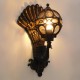 GloboStar® CORNELIA 01250 Vintage Επιτοίχιο Φωτιστικό Απλίκα Μονόφωτο 1 x E27 IP20 Καφέ & Χρυσό Μέταλλο με Μελί Γυαλί - Μ20 x Π32 x Υ55cm GloboStar® CORNELIA 01250 Vintage Επιτοίχιο Φωτιστικό Απλίκα Μονόφωτο 1 x E27 IP20 Καφέ & Χρυσό Μέταλλο με Μελί Γυαλί - Μ20 x Π32 x Υ55cm