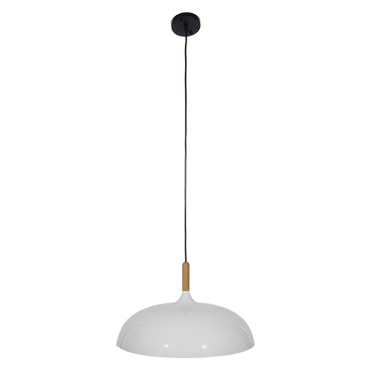 GLOBOSTAR® VALLETE 01256 Μοντέρνο Κρεμαστό Φωτιστικό Οροφής με Ντουί 1 x E27 AC 220-240V IP20 - Λευκό & Μπεζ - Μ45 x Π45 x Υ27cm GLOBOSTAR® VALLETE 01256 Μοντέρνο Κρεμαστό Φωτιστικό Οροφής με Ντουί 1 x E27 AC 220-240V IP20 - Λευκό & Μπεζ - Μ45 x Π45 x Υ27cm