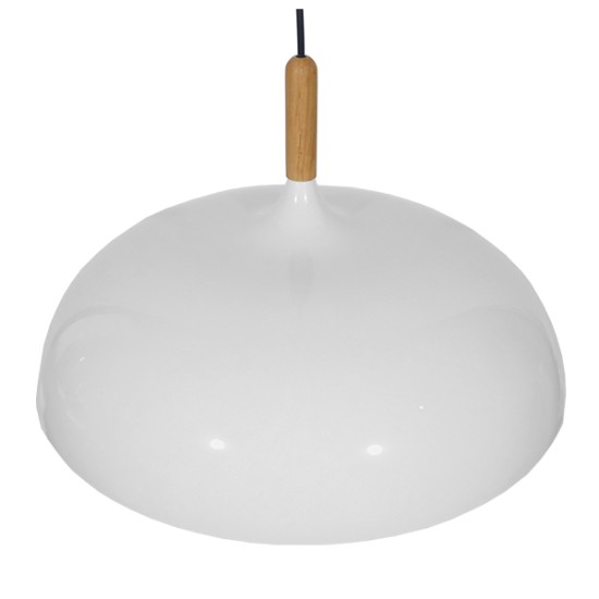 GLOBOSTAR® VALLETE 01256 Μοντέρνο Κρεμαστό Φωτιστικό Οροφής με Ντουί 1 x E27 AC 220-240V IP20 - Λευκό & Μπεζ - Μ45 x Π45 x Υ27cm GLOBOSTAR® VALLETE 01256 Μοντέρνο Κρεμαστό Φωτιστικό Οροφής με Ντουί 1 x E27 AC 220-240V IP20 - Λευκό & Μπεζ - Μ45 x Π45 x Υ27cm