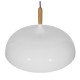 GLOBOSTAR® VALLETE 01256 Μοντέρνο Κρεμαστό Φωτιστικό Οροφής με Ντουί 1 x E27 AC 220-240V IP20 - Λευκό & Μπεζ - Μ45 x Π45 x Υ27cm GLOBOSTAR® VALLETE 01256 Μοντέρνο Κρεμαστό Φωτιστικό Οροφής με Ντουί 1 x E27 AC 220-240V IP20 - Λευκό & Μπεζ - Μ45 x Π45 x Υ27cm