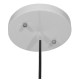 GLOBOSTAR® VALLETE 01256 Μοντέρνο Κρεμαστό Φωτιστικό Οροφής με Ντουί 1 x E27 AC 220-240V IP20 - Λευκό & Μπεζ - Μ45 x Π45 x Υ27cm GLOBOSTAR® VALLETE 01256 Μοντέρνο Κρεμαστό Φωτιστικό Οροφής με Ντουί 1 x E27 AC 220-240V IP20 - Λευκό & Μπεζ - Μ45 x Π45 x Υ27cm