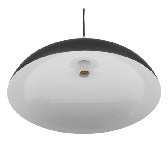 GloboStar® VALLETE 01258 Μοντέρνο Κρεμαστό Φωτιστικό Καμπάνα Μονόφωτο 1 x E27 IP20 Μαύρο Μέταλλο με Μπεζ Ξύλο - Μ45 x Π45 x Υ27cm GloboStar® VALLETE 01258 Μοντέρνο Κρεμαστό Φωτιστικό Καμπάνα Μονόφωτο 1 x E27 IP20 Μαύρο Μέταλλο με Μπεζ Ξύλο - Μ45 x Π45 x Υ27cm