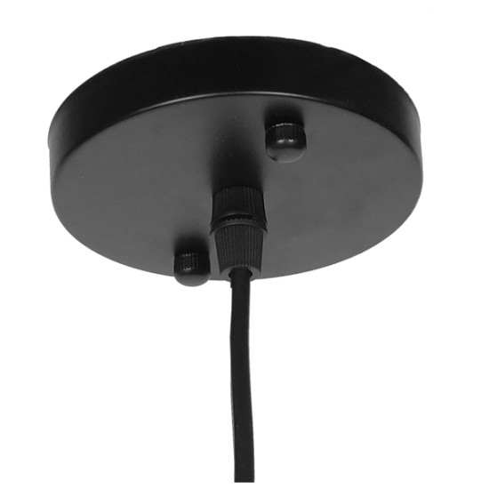 GloboStar® VALLETE 01258 Μοντέρνο Κρεμαστό Φωτιστικό Καμπάνα Μονόφωτο 1 x E27 IP20 Μαύρο Μέταλλο με Μπεζ Ξύλο - Μ45 x Π45 x Υ27cm GloboStar® VALLETE 01258 Μοντέρνο Κρεμαστό Φωτιστικό Καμπάνα Μονόφωτο 1 x E27 IP20 Μαύρο Μέταλλο με Μπεζ Ξύλο - Μ45 x Π45 x Υ27cm