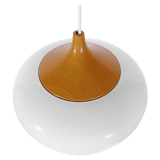 GLOBOSTAR® VILI 01260 Μοντέρνο Κρεμαστό Φωτιστικό Οροφής με Ντουί 1 x E27 AC 220-240V IP20 - Λευκό & Μπεζ - Μ35 x Π35 x Υ27cm GLOBOSTAR® VILI 01260 Μοντέρνο Κρεμαστό Φωτιστικό Οροφής με Ντουί 1 x E27 AC 220-240V IP20 - Λευκό & Μπεζ - Μ35 x Π35 x Υ27cm