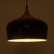 GloboStar® VILI 01261 Μοντέρνο Κρεμαστό Φωτιστικό Καμπάνα Μονόφωτο 1 x E27 IP20 Μαύρο & Μπεζ Μέταλλο - Μ35 x Π35 x Υ27cm GloboStar® VILI 01261 Μοντέρνο Κρεμαστό Φωτιστικό Καμπάνα Μονόφωτο 1 x E27 IP20 Μαύρο & Μπεζ Μέταλλο - Μ35 x Π35 x Υ27cm