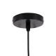 GloboStar® VILI 01261 Μοντέρνο Κρεμαστό Φωτιστικό Καμπάνα Μονόφωτο 1 x E27 IP20 Μαύρο & Μπεζ Μέταλλο - Μ35 x Π35 x Υ27cm GloboStar® VILI 01261 Μοντέρνο Κρεμαστό Φωτιστικό Καμπάνα Μονόφωτο 1 x E27 IP20 Μαύρο & Μπεζ Μέταλλο - Μ35 x Π35 x Υ27cm