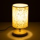 GloboStar® MOSAIC 01262 Κλασικό Επιτραπέζιο Φωτιστικό Πορτατίφ Μονόφωτο 1 x E27 IP20 Μπεζ Ξύλο με Μπεζ & Χρυσό Ύφασμα - Μ14 x Π14 x Υ26cm GloboStar® MOSAIC 01262 Κλασικό Επιτραπέζιο Φωτιστικό Πορτατίφ Μονόφωτο 1 x E27 Ξύλινο με Μπεζ Καπέλο Φ14 x Υ26cm