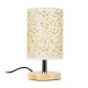 GloboStar® MOSAIC 01262 Κλασικό Επιτραπέζιο Φωτιστικό Πορτατίφ Μονόφωτο 1 x E27 IP20 Μπεζ Ξύλο με Μπεζ & Χρυσό Ύφασμα - Μ14 x Π14 x Υ26cm GloboStar® MOSAIC 01262 Κλασικό Επιτραπέζιο Φωτιστικό Πορτατίφ Μονόφωτο 1 x E27 Ξύλινο με Μπεζ Καπέλο Φ14 x Υ26cm
