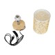 GloboStar® MOSAIC 01262 Κλασικό Επιτραπέζιο Φωτιστικό Πορτατίφ Μονόφωτο 1 x E27 IP20 Μπεζ Ξύλο με Μπεζ & Χρυσό Ύφασμα - Μ14 x Π14 x Υ26cm GloboStar® MOSAIC 01262 Κλασικό Επιτραπέζιο Φωτιστικό Πορτατίφ Μονόφωτο 1 x E27 Ξύλινο με Μπεζ Καπέλο Φ14 x Υ26cm