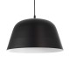 GloboStar® UPVALE 01281 Μοντέρνο Κρεμαστό Φωτιστικό Καμπάνα Μονόφωτο 1 x E27 IP20 Μαύρο & Λευκό Μέταλλο - Μ40 x Π40 x Υ24cm GloboStar® UPVALE 01281 Μοντέρνο Κρεμαστό Φωτιστικό Καμπάνα Μονόφωτο 1 x E27 IP20 Μαύρο & Λευκό Μέταλλο - Μ40 x Π40 x Υ24cm