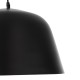 GloboStar® UPVALE 01281 Μοντέρνο Κρεμαστό Φωτιστικό Καμπάνα Μονόφωτο 1 x E27 IP20 Μαύρο & Λευκό Μέταλλο - Μ40 x Π40 x Υ24cm GloboStar® UPVALE 01281 Μοντέρνο Κρεμαστό Φωτιστικό Καμπάνα Μονόφωτο 1 x E27 IP20 Μαύρο & Λευκό Μέταλλο - Μ40 x Π40 x Υ24cm