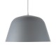 GloboStar® UPVALE 01282 Μοντέρνο Κρεμαστό Φωτιστικό Καμπάνα Μονόφωτο 1 x E27 IP20 Γκρί & Λευκό Μέταλλο - Μ40 x Π40 x Υ24cm GloboStar® UPVALE 01282 Μοντέρνο Κρεμαστό Φωτιστικό Καμπάνα Μονόφωτο 1 x E27 IP20 Γκρί & Λευκό Μέταλλο - Μ40 x Π40 x Υ24cm