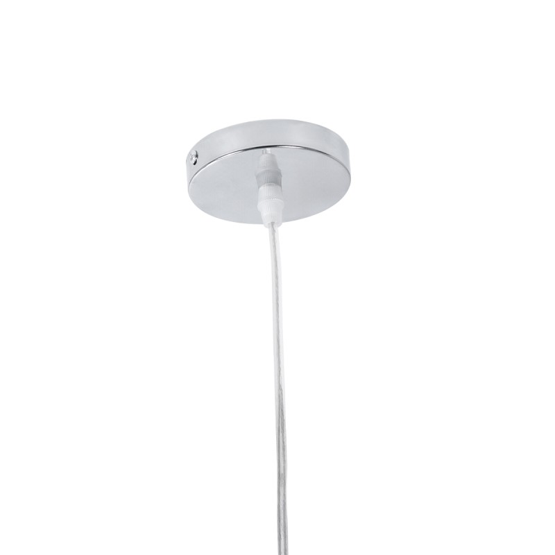 GloboStar® RINA 01308 Μοντέρνο Κρεμαστό Φωτιστικό Μπάλα Μονόφωτο 1 x G9 Κίτρινο Γυαλί - Μ20 x Π20 x Υ20cm