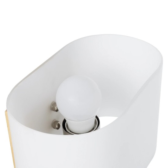 GloboStar® SUTTON 01316 Μοντέρνο Επιτοίχιο Φωτιστικό Απλίκα με LED Βραχίονα Δίφωτο 1 x E27 IP20 Μπεζ Ξύλο, Λευκό Γυαλί με Ασημί Μέταλλο - Μ15 x Π20 x Υ22.5cm GloboStar® SUTTON 01316 Μοντέρνο Επιτοίχιο Φωτιστικό Απλίκα με LED Βραχίονα Δίφωτο 1 x E27 IP20 Μπεζ Ξύλο, Λευκό Γυαλί με Ασημί Μέταλλο - Μ15 x Π20 x Υ22.5cm