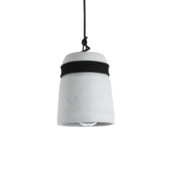 GloboStar® TRIBECA 01320 Μοντέρνο Κρεμαστό Φωτιστικό Καμπάνα Μονόφωτο 1 x E27 IP20 Γκρι Τσιμέντο - Μ20 x Π20 x Υ26cm GloboStar® TRIBECA 01320 Μοντέρνο Κρεμαστό Φωτιστικό Καμπάνα Μονόφωτο 1 x E27 IP20 Γκρι Τσιμέντο - Μ20 x Π20 x Υ26cm