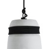 GloboStar® TRIBECA 01320 Μοντέρνο Κρεμαστό Φωτιστικό Καμπάνα Μονόφωτο 1 x E27 IP20 Γκρι Τσιμέντο - Μ20 x Π20 x Υ26cm