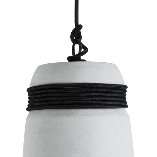 GloboStar® TRIBECA 01320 Μοντέρνο Κρεμαστό Φωτιστικό Καμπάνα Μονόφωτο 1 x E27 IP20 Γκρι Τσιμέντο - Μ20 x Π20 x Υ26cm GloboStar® TRIBECA 01320 Μοντέρνο Κρεμαστό Φωτιστικό Καμπάνα Μονόφωτο 1 x E27 IP20 Γκρι Τσιμέντο - Μ20 x Π20 x Υ26cm
