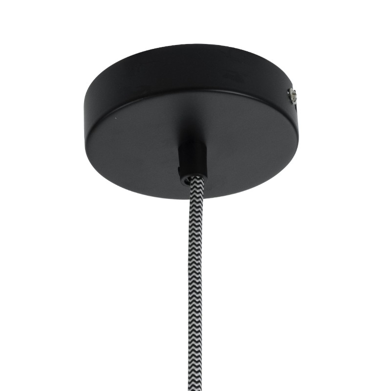 GloboStar® TRIBECA 01321 Μοντέρνο Κρεμαστό Φωτιστικό Καμπάνα Μονόφωτο 1 x E27 IP20 Γκρι Τσιμέντο - Μ20 x Π20 x Υ26cm