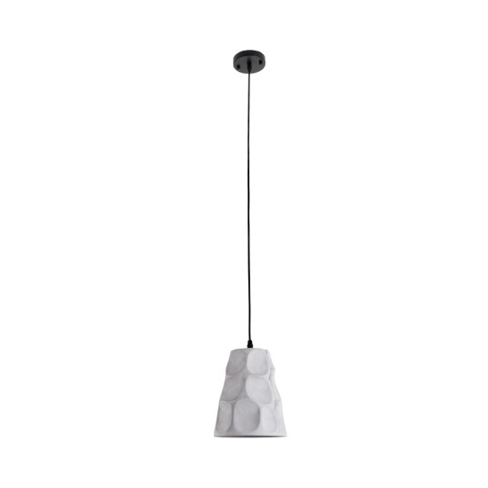 GloboStar® TRIBECA 01327 Μοντέρνο Κρεμαστό Φωτιστικό Καμπάνα Μονόφωτο 1 x E27 IP20 Γκρι Τσιμέντο - Μ18 x Π18 x Υ23cm GloboStar® TRIBECA 01327 Μοντέρνο Κρεμαστό Φωτιστικό Καμπάνα Μονόφωτο 1 x E27 IP20 Γκρι Τσιμέντο - Μ18 x Π18 x Υ23cm