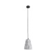 GloboStar® TRIBECA 01327 Μοντέρνο Κρεμαστό Φωτιστικό Καμπάνα Μονόφωτο 1 x E27 IP20 Γκρι Τσιμέντο - Μ18 x Π18 x Υ23cm GloboStar® TRIBECA 01327 Μοντέρνο Κρεμαστό Φωτιστικό Καμπάνα Μονόφωτο 1 x E27 IP20 Γκρι Τσιμέντο - Μ18 x Π18 x Υ23cm